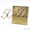 Decoración pastel 50º Aniversario